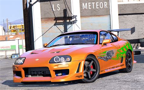 Brian O'Conner Toyota Supra Fast & Furious - GTA5-Mods.com