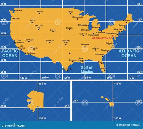 Map Of Atlantic Ocean With Latitude And Longitude