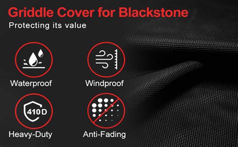 Amazon.com : Grill Cover for Blackstone Griddle 28 Inch - 600D Flat Top ...