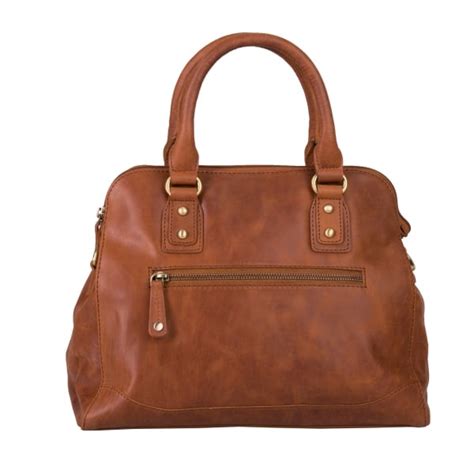 Bolla Bags Womens Haven Brandy Leather Handbag