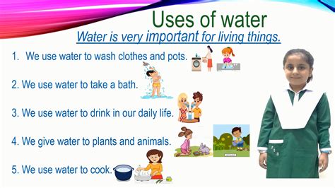 Different Uses Of Water In Our Daily Life