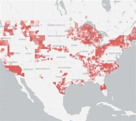 Spectrum Internet: Coverage & Availability Map | Broadbandnow - Texas Fiber Optic Map ...