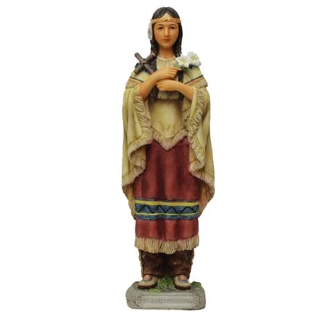 St. Kateri Tekakwitha Statue - 8 inch | The Catholic Company