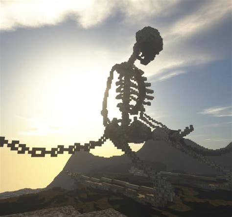 giant skeleton in chains took me a month By u/ros102806 | Casas ...