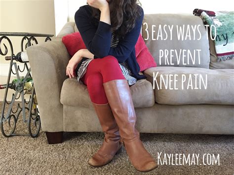 3 easy ways to prevent knee pain – kaylee may