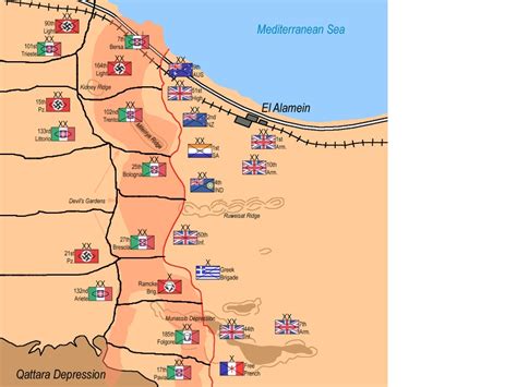 Canberra Vodivost Kolébka battle of el alamein map Stereotyp vzrušující ...