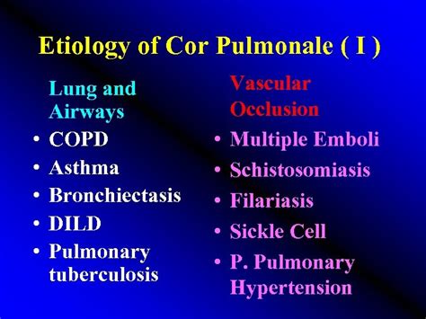 Cor Pulmonale Treatment Guidelines - Captions Update Trendy