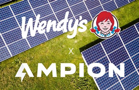 Ampion enrolls 130+ Wendy's restaurants to community solar projects