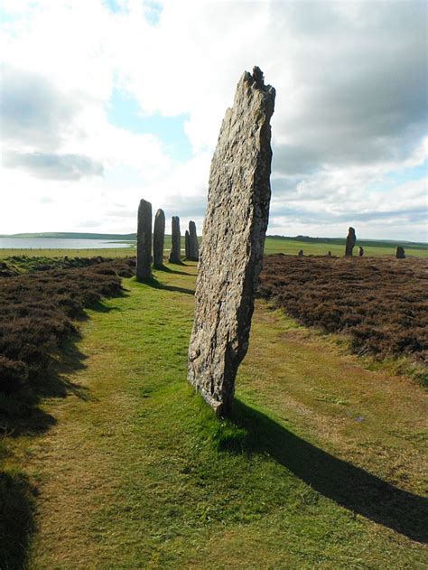 Ancient sites – Ring of Brodgar in Ornkey