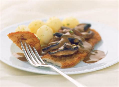 Veal Scaloppine with Mushroom Marsala Sauce recipe | Dairy Goodness