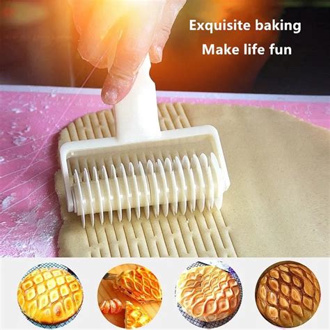 Kitchen Dough Pie Cookie Reticulate Lattice Cutter