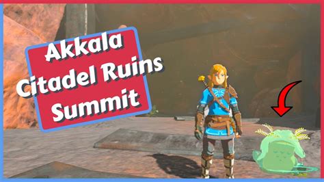 Akkala Citadel Ruins Summit Cave Guide (Bubbul Frog Location) in Zelda Tears of the Kingdom ...