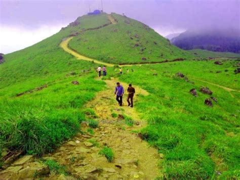 Ponmudi Hill-station Kerala, trekking, route map