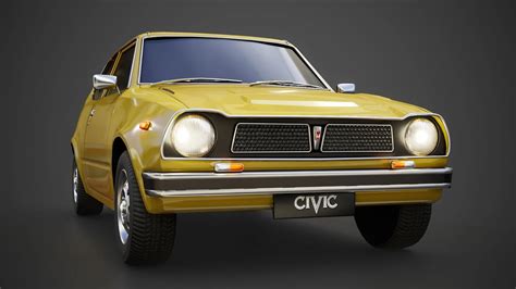 Honda_Civic_1972 - FlippedNormals