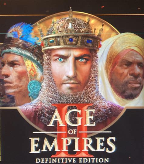 Anybody know why this weird face sometimes shows on loading screen? It’s not the usual guy! : r/aoe2