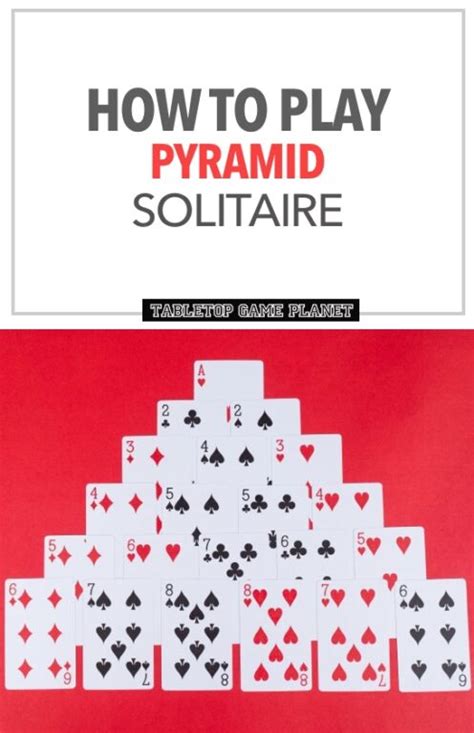 How to play Pyramid Solitaire – Tabletop Game Planet