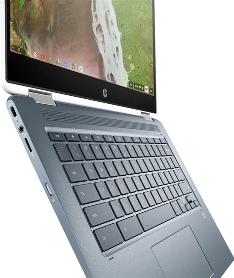 HP 2-in-1 Touch-Screen Chromebook in White - azucarillosdecolores.com