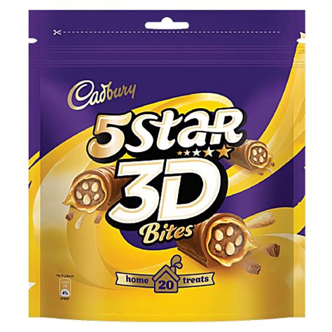 Buy Cadbury 5 Star 3D Bites Home Treats Chocolate Online at Best Price of Rs 200 - bigbasket