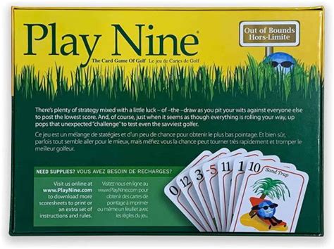 Play Nine Card Game Review: Playing Golf Without A Ball! - DuoCards