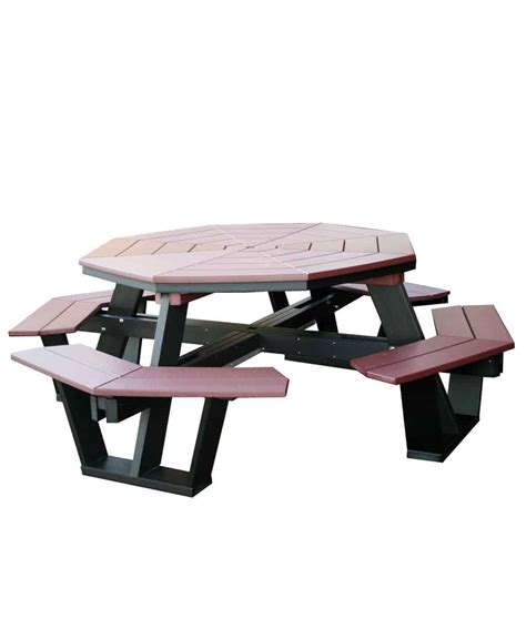 Poly 5' Octagon Picnic Table - Amish Direct Furniture