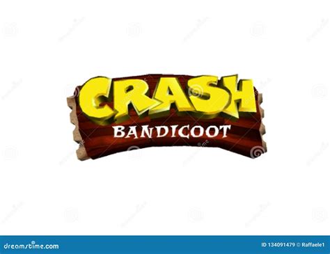 Crash Bandicoot Logo Editorial Photo | CartoonDealer.com #134091479