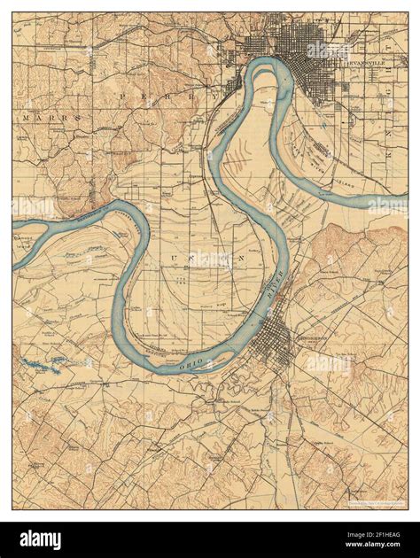 Henderson, Kentucky, map 1916, 1:62500, United States of America by ...