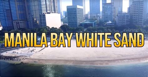 Manila Bay White Sand Actual Aerial Footage as of September 14, 2021