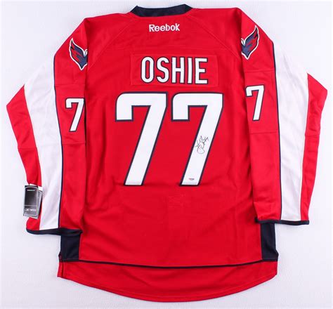 TJ Oshie Signed Washington Capitals Jersey (PSA COA) | Pristine Auction