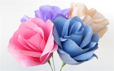 [Video] Crepe Paper Flowers DIY Tutorial – Paper Mart Blog