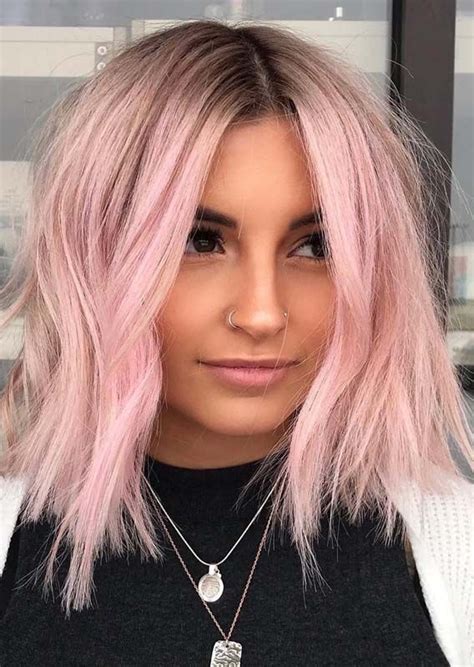 10 Beautiful Pink Pastel Hair Colors & Hairstyles for 2019 | Fashionsfield | Light pink hair ...