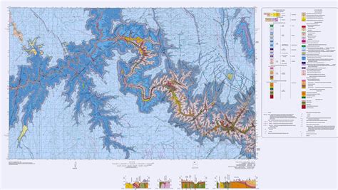 Geologic Map of the Grand Canyon [6000x3389] (x-post /r/geology : MapPorn