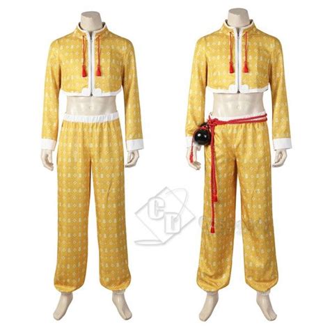 2022 Game Street Fighter 6 Jamie Cosplay Costume Halloween Carnival ...