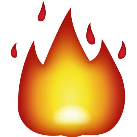 Download High Quality fire emoji transparent translucent Transparent ...