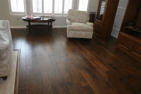 Handscraped Hickory Hardwood flooring | Hardwood floor colors, Hardwood ...