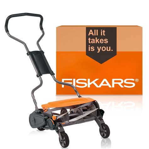 Fiskars 18 Inch StaySharp Max Reel Mower GARDENA Classic reel mower 400 ...