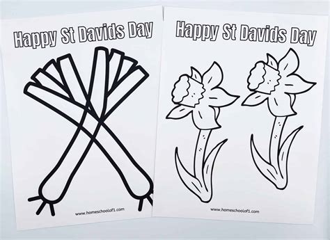 St David's Day Activities (+ 10 Free Colouring Sheets)