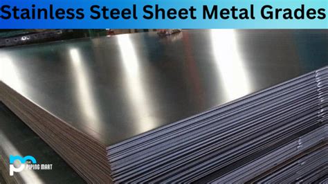 Stainless Steel Sheet Metal Grades