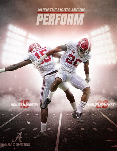 Alabama Football 2015: Perform on Behance