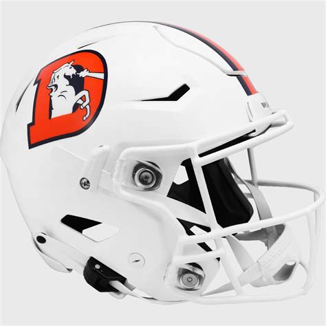 Denver Broncos SpeedFlex Football Helmet 2023 Snowcapped