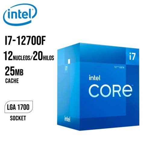 PROCESADOR INTEL CORE I7 12700F - LGA 1700 - KEA Gamer Store