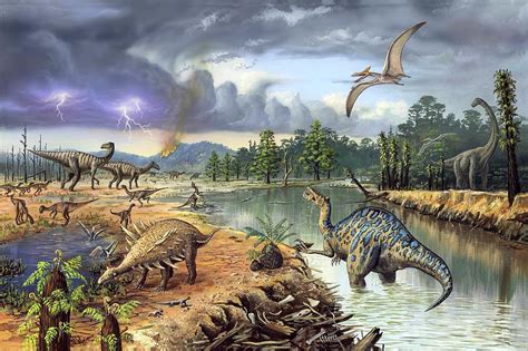 Early Cretaceous Life Photograph by Richard Bizley - Pixels