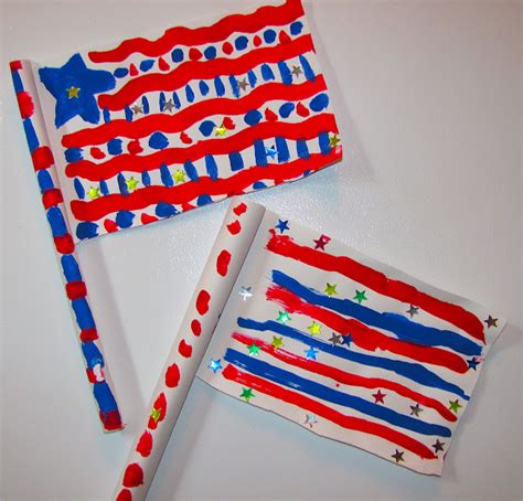 American Flag Crafts for the 4th - Happy Home Fairy