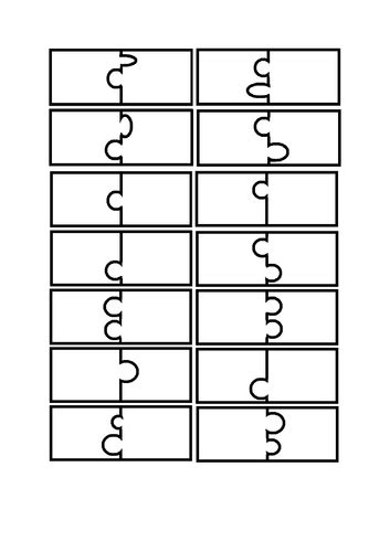 Jigsaw Template | Teaching Resources