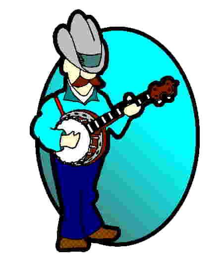 Banjo clipart banjo player, Banjo banjo player Transparent FREE for ...