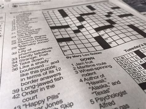 Detroit Free Press Crossword Puzzle Ppgerty | Printable Crossword Puzzles