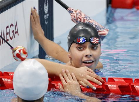 FEATURE: Paralympic swim champ Pagonis opening eyes to blindness via TikTok