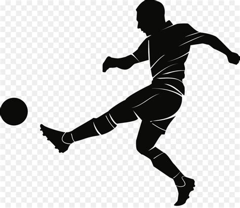 Football Player Silhouette Clip Art Soccer Player Silhouette Png 12864 | The Best Porn Website