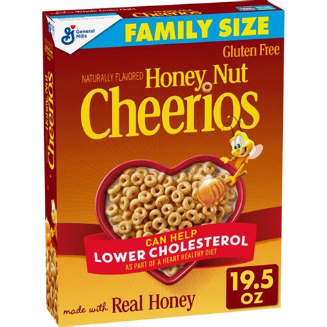 Honey Nut Cheerios Gluten-Free Breakfast Cereal, 19.5 oz - Walmart.com - Walmart.com