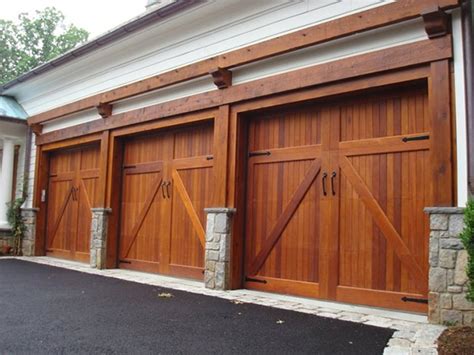 Custom Wood Garage Doors - A1 Garage Door Service