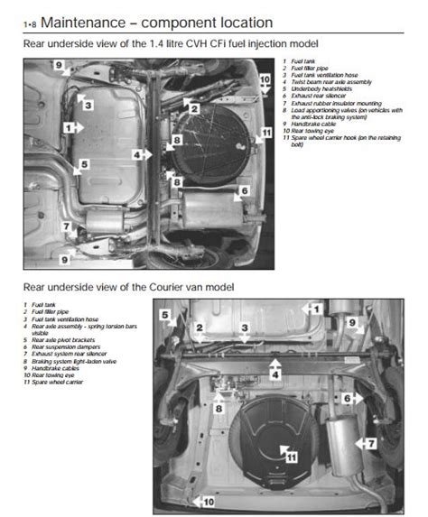 1989 - 1995 Ford Fiesta service repair manual - Zofti